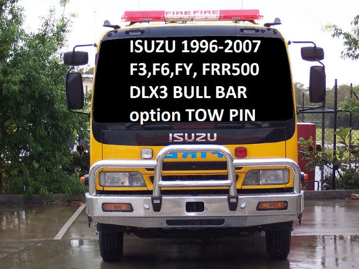 Isuzu Frr (F3) Deluxe 3 Bullbar With Towpin (/03 To /05)