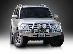 Mitsubishi Pajero Nw Winch Bullbar With Bumper Lights (10/11 To 06/14)