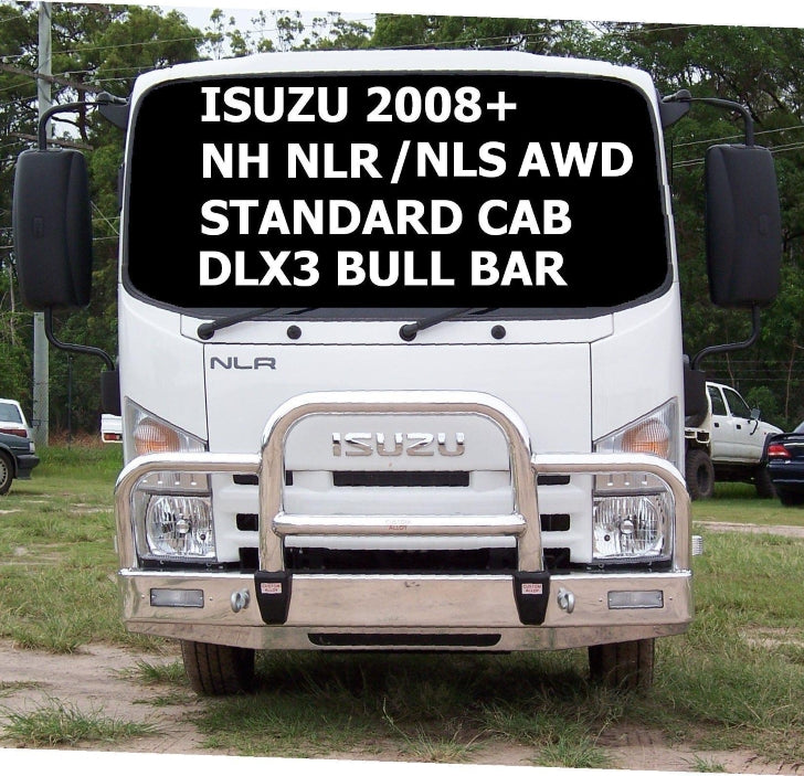 Isuzu Nlr Nh Deluxe 3 Bullbar (/08 To 11/21)