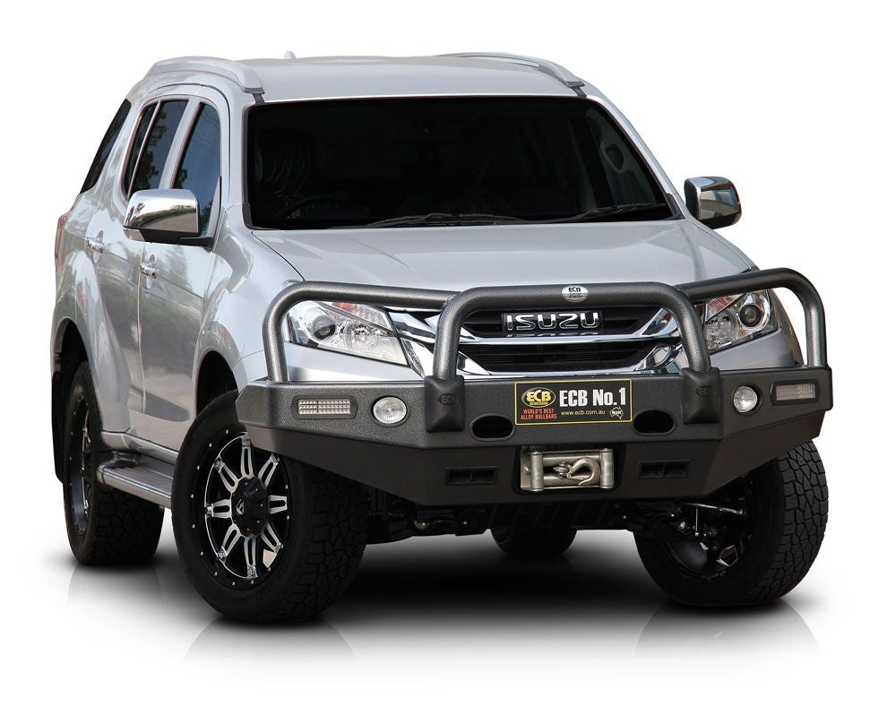 Isuzu Mu-X Winch Bullbar With Bumper Lights (11/13 To 01/17)