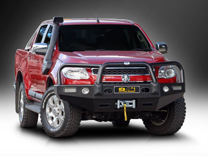 Holden Colorado Winch Bullbar With Bumper Lights (06/12 To 06/16)