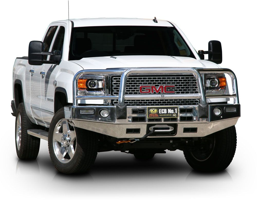 Gmc Denali 2500Hd Winch Bullbar With Bumper Lights (My15 To 12/19)