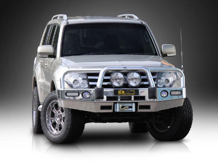 Mitsubishi Pajero Nx Winch Bullbar With Bumper Lights (07/14 To 12/21)