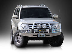 Mitsubishi Pajero Nx Winch Bullbar With Bumper Lights (07/14 To 12/21)