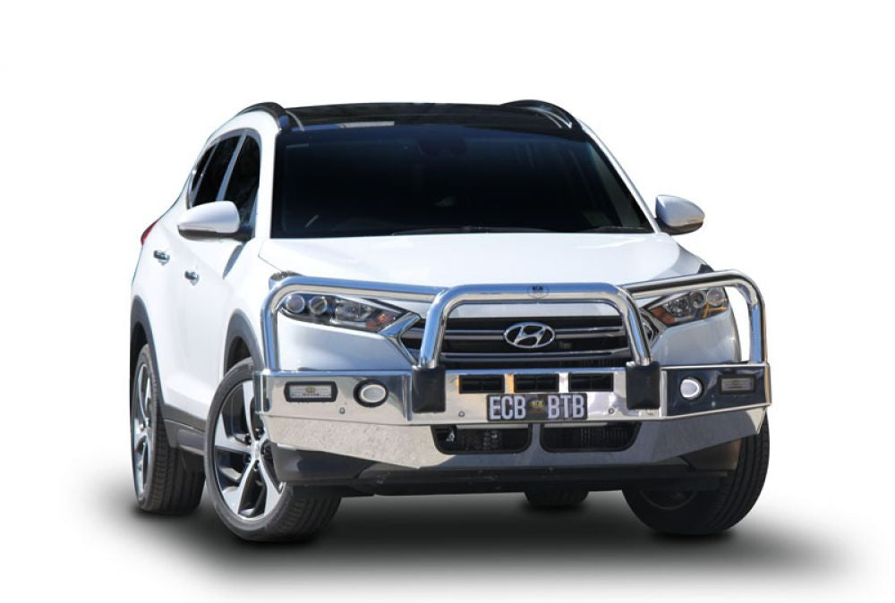 Hyundai Tucson Bullbar With Bumper Lights (03/17 To 05/18)