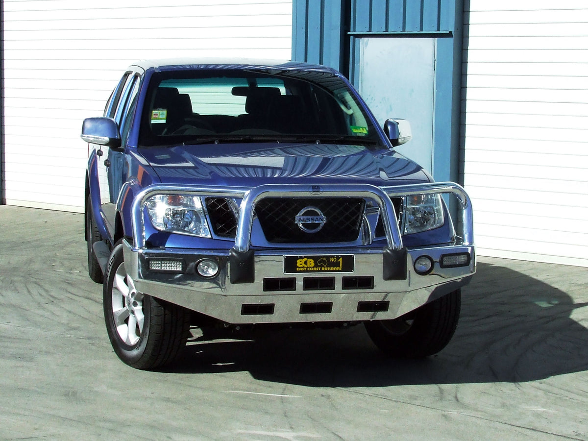 Nissan Navara D40 Bullbar With Bumper Lights (05/10 To 11/11)