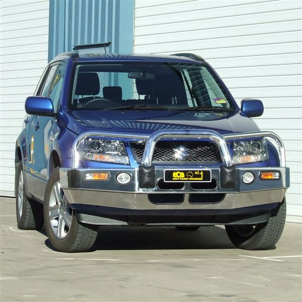 Suzuki Grand Vitara Bullbar With Bumper Lights (08/05 To 07/08)