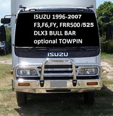 Isuzu Frr Deluxe 3 Bullbar With Towpin (/96 To /02)