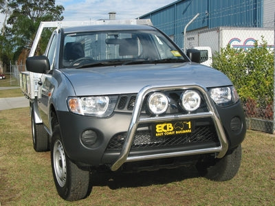 Mitsubishi Triton Ml Nudge Bar - Series 2 (07/06 To 08/09)