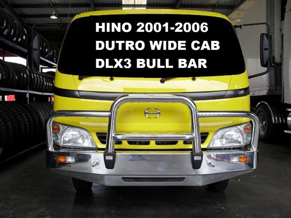 Hino Dutro Deluxe 3 Bullbar With Towpin (/01 To /06)