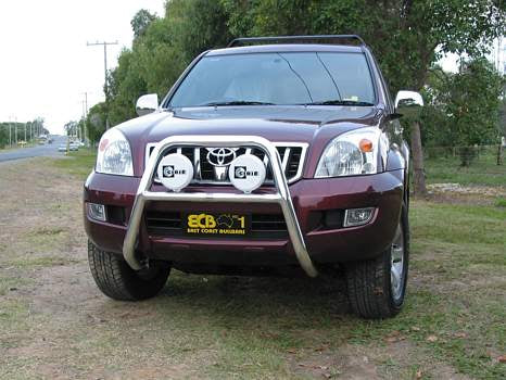 Toyota Prado 120 Series Nudge Bar - Series 2 (03/03 To 10/09)