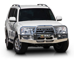 Mitsubishi Pajero Nx Bullbar With Bumper Lights (07/14 To 12/21)