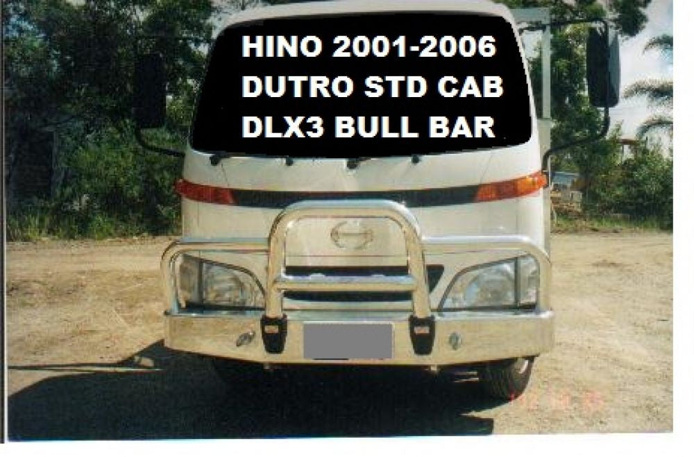 Hino Dutro Deluxe 3 Bullbar (/01 To /06)