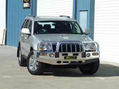 Jeep Grand Cherokee Limited Bullbar With Bumper Lights (08/08 To 12/10)