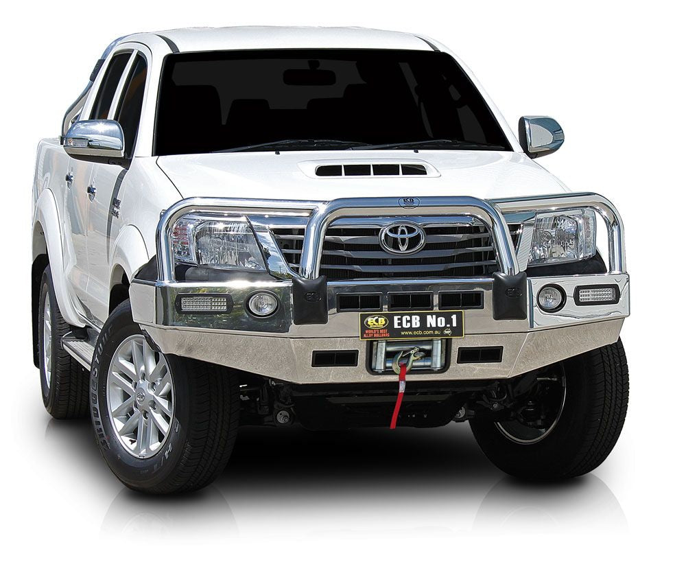 Toyota Hilux Winch Bullbar With Bumper Lights (09/11 To 06/15)