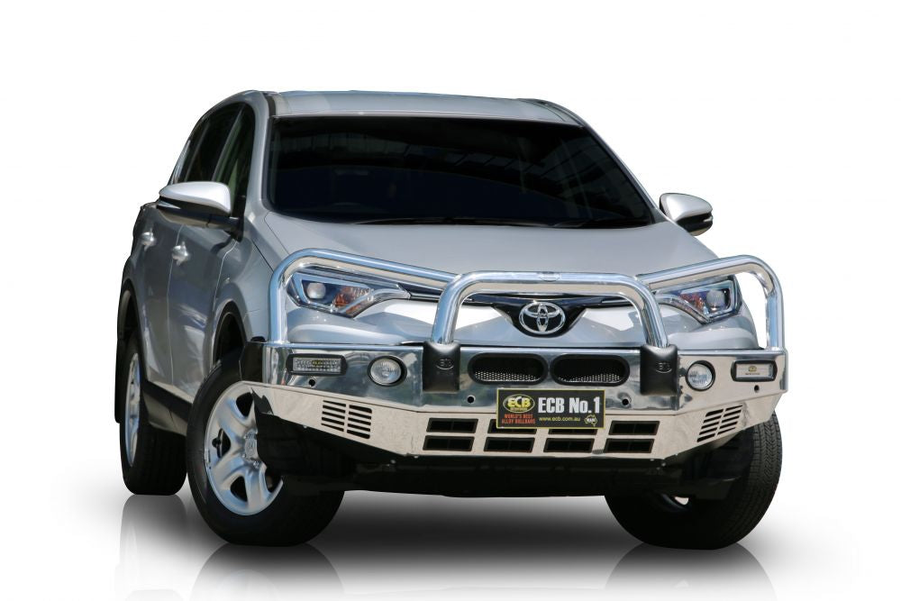 Toyota Rav4 Bullbar With Bumper Lights (10/15 To 12/18)