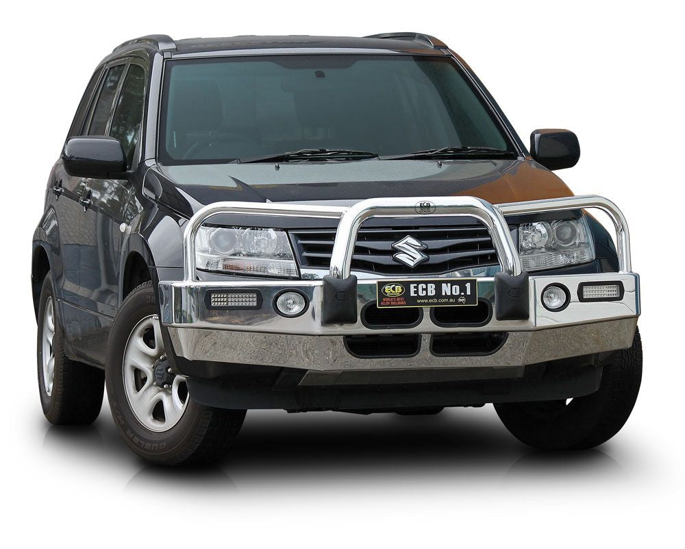 Suzuki Grand Vitara Bullbar With Bumper Lights (08/12 To 12/18)