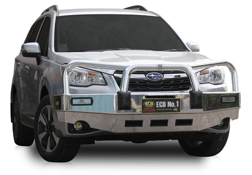 Subaru Forester Bullbar With Bumper Lights (01/16 To 07/18)