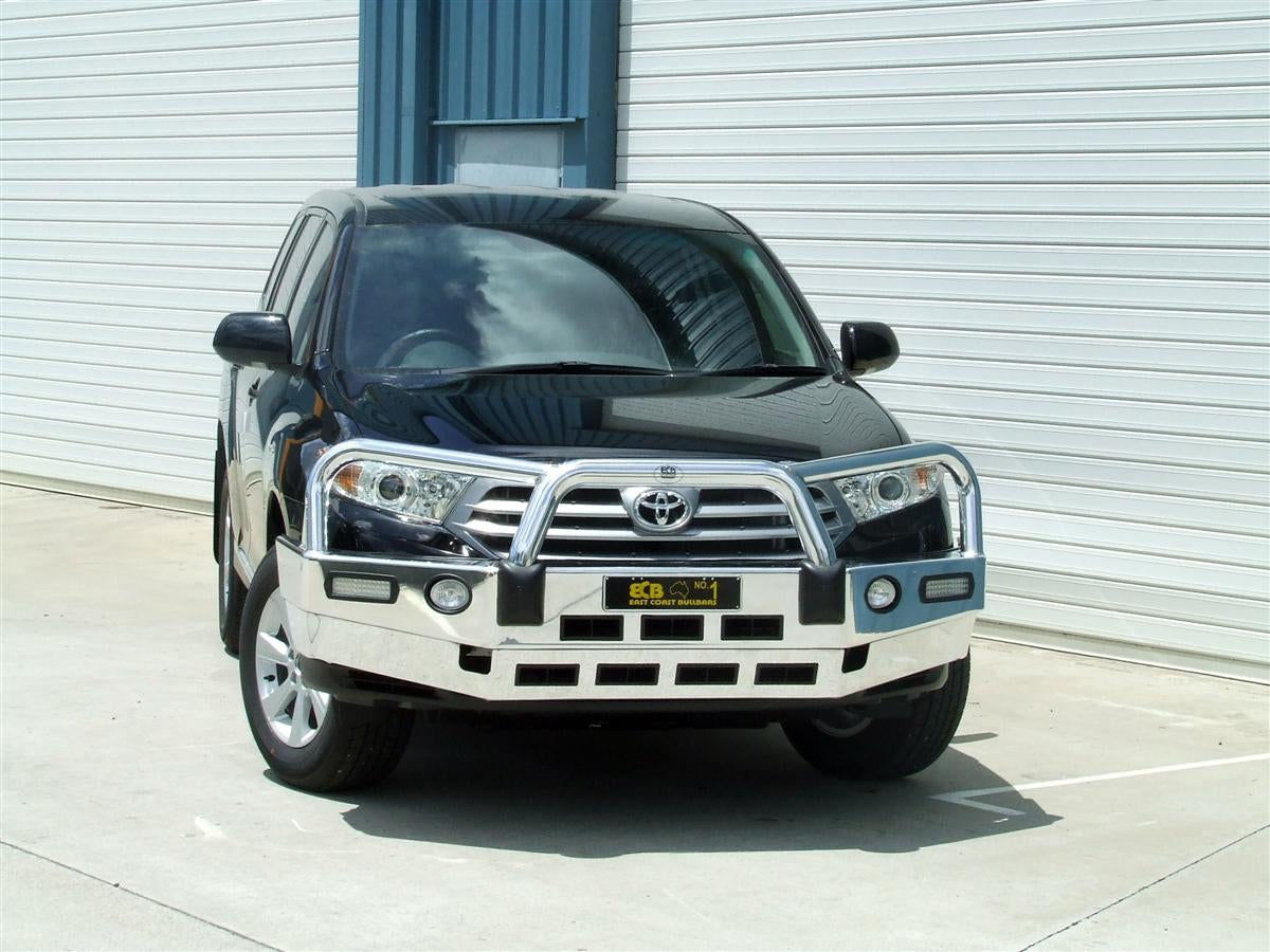 Toyota Kluger Bullbar With Bumper Lights (09/10 To 02/14)