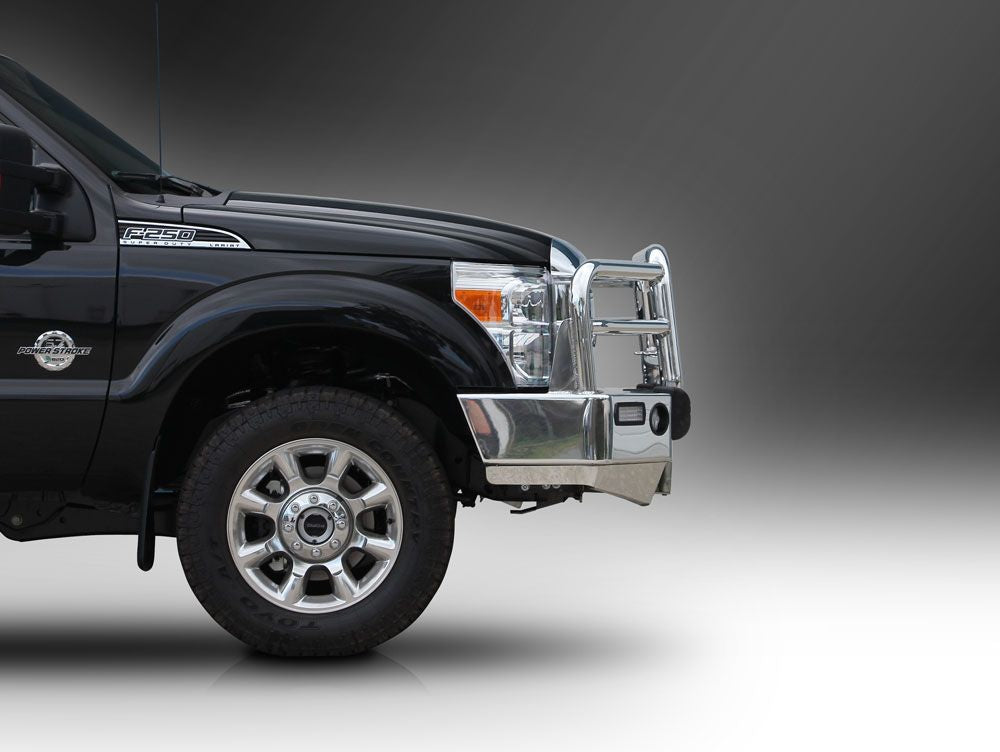 Ford F350 Super Duty Winch Bullbar With Bumper Lights (07/14 To 12/16)