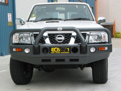 Nissan Patrol Gu Y61 Bullbar With Bumper Lights (10/04 To 04/16)