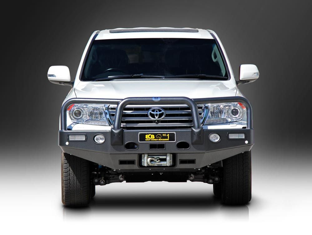 Toyota Landcruiser 200 Series Winch Bullbar With Bumper Lights (03/12 To 10/15)