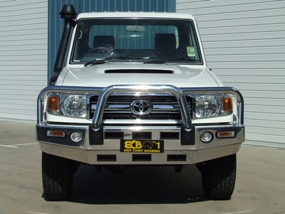 Toyota Landcruiser 79 Series Bullbar With Bumper Lights (03/07 To 08/09)