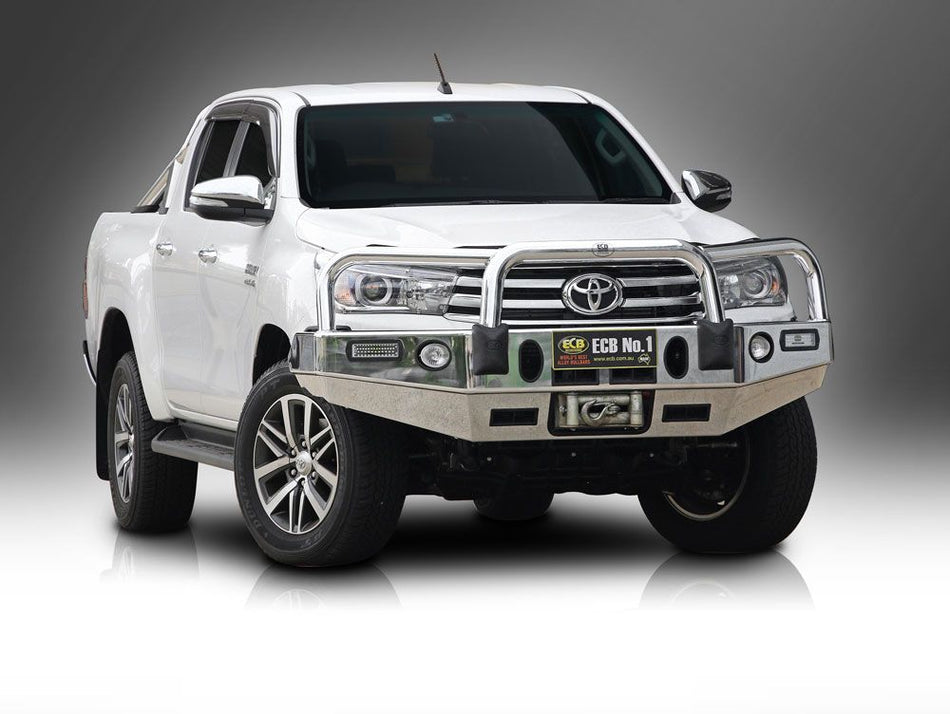 Toyota Hilux Sr5 Winch Bullbar With Bumper Lights (07/15 To 05/18)