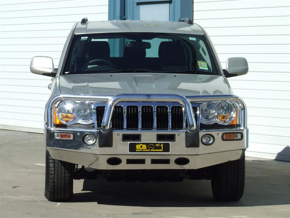 Jeep Grand Cherokee Laredo Bullbar With Bumper Lights (08/08 To 12/10)