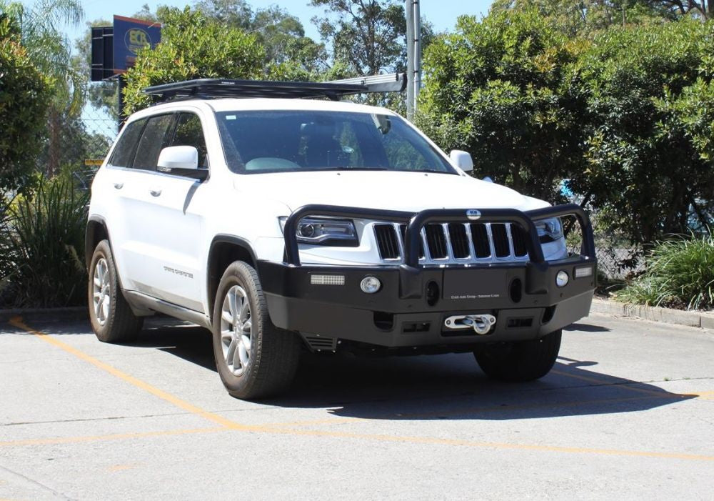 Jeep Grand Cherokee My14 Laredo Winch Bullbar With Bumper Lights (06/13 To 03/17)