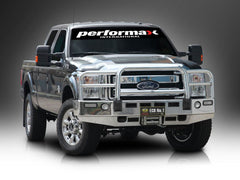 Ford F250 Super Duty Winch Bullbar With Bumper Lights (07/14 To 12/16)