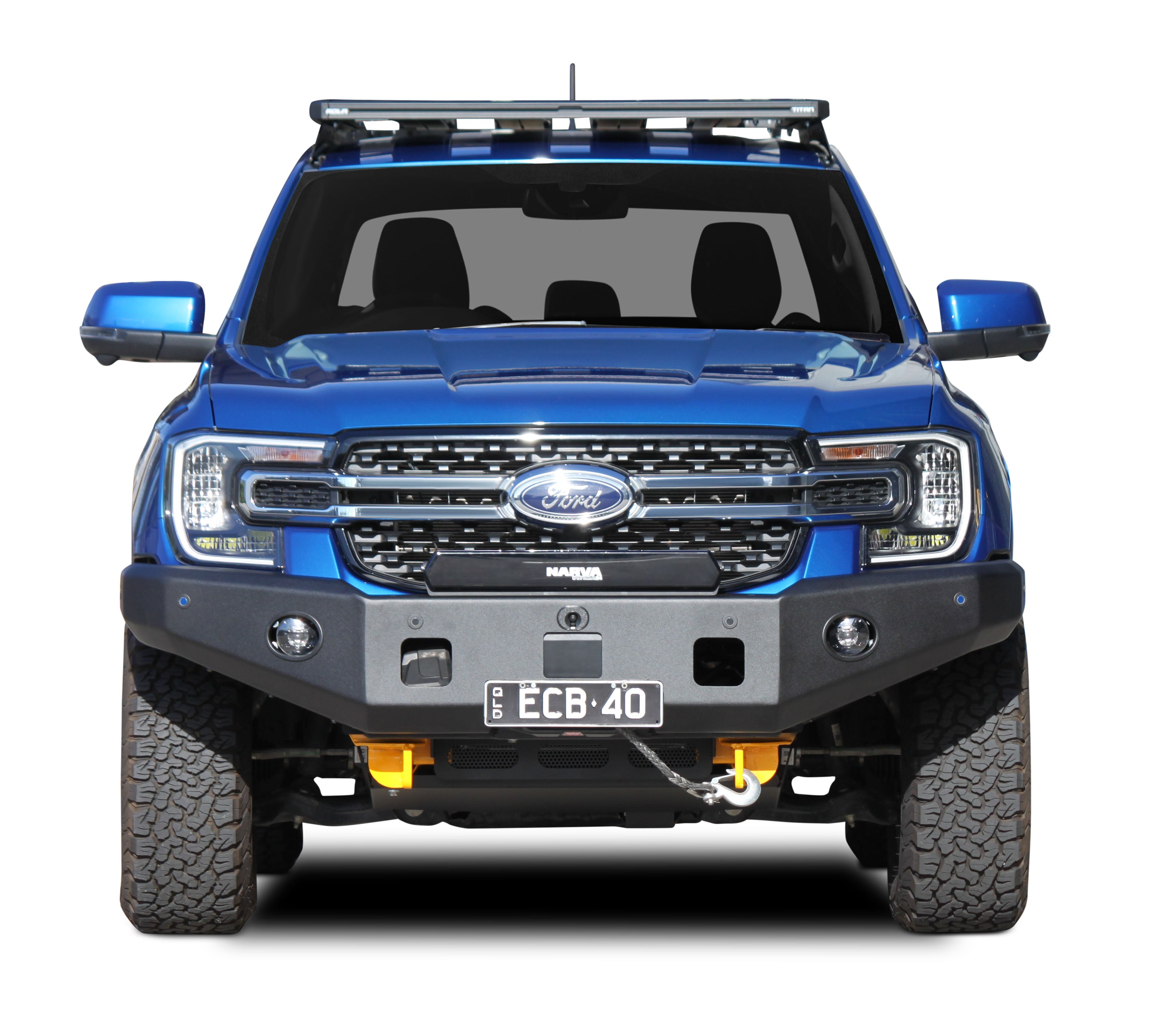 Ford Ranger Single Hoop Winch Bar (05/22 To )