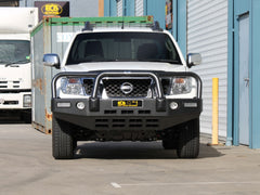 Nissan Navara D40 Bullbar With Bumper Lights (/11 To 03/15)