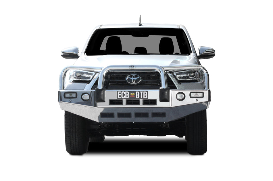 Toyota Hilux Sr & Sr5 Bullbar With Bumper Lights (09/20 To 02/24)