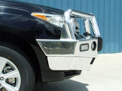 Toyota Kluger Bullbar With Bumper Lights (09/10 To 02/14)