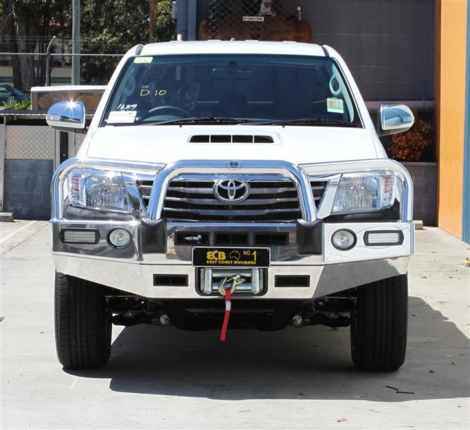 Toyota Hilux Winch Bullbar With Bumper Lights (09/11 To 06/15)