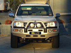 Toyota Prado 120 Series Bullbar With Bumper Lights (03/03 To 10/09)