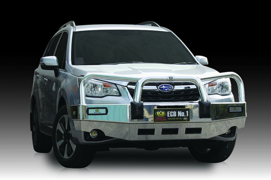 Subaru Forester Bullbar With Bumper Lights (01/16 To 07/18)