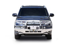 Mitsubishi Outlander Zl Bullbar With Bumper Lights (10/17 To 05/18)