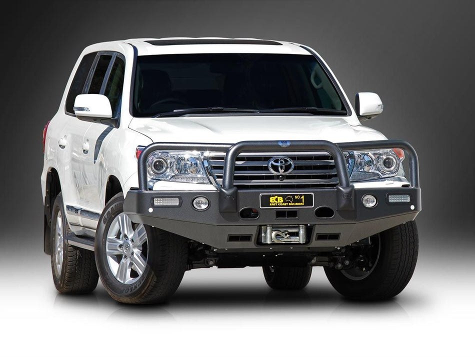 Toyota Landcruiser 200 Series Winch Bullbar With Bumper Lights (03/12 To 10/15)