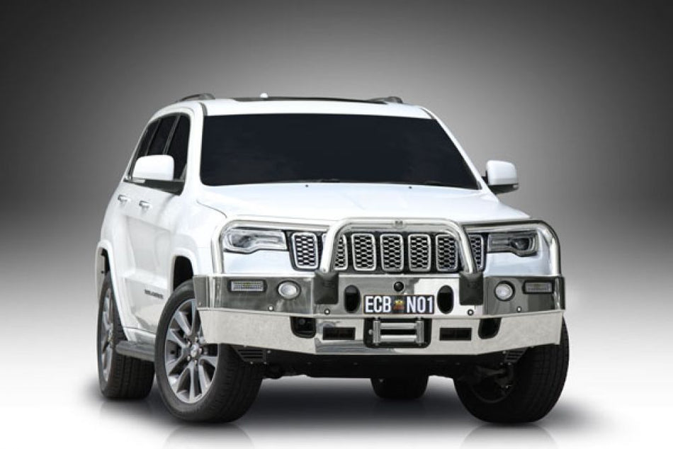 Jeep Grand Cherokee Overland Winch Bullbar With Bumper Lights (04/17 To 09/20)