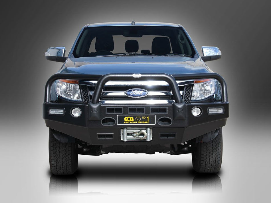 Ford Ranger Px Winch Bullbar With Bumper Lights (10/11 To 06/15)