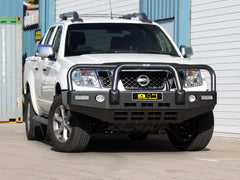 Nissan Navara D40 Bullbar With Bumper Lights (/11 To 03/15)