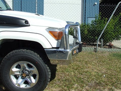 Toyota Landcruiser 79 Series Bullbar With Bumper Lights (03/07 To 08/09)