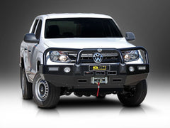 Volkswagen Amarok Bullbar Winch Compatible With Bumper Lights (07/10 To 08/16)