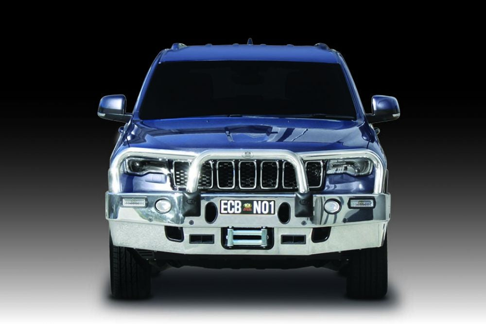 Jeep Grand Cherokee Laredo Winch Bullbar With Bumper Lights (04/17 To 08/19)