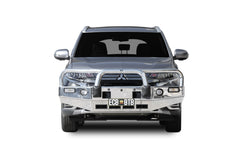 Mitsubishi Outlander Phev Bullbar With Bumper Lights (04/18 To 07/21)