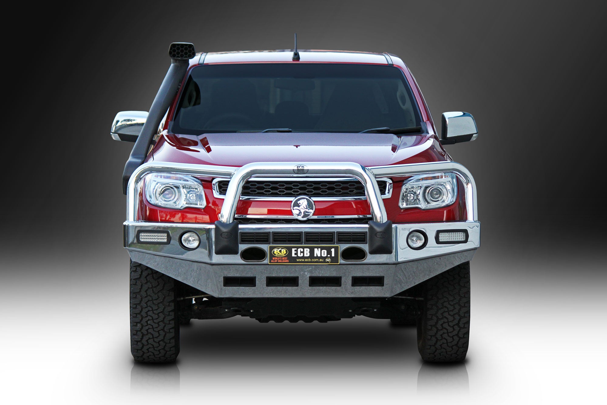 Holden Colorado Bullbar With Bumper Lights (06/12 To 06/16)