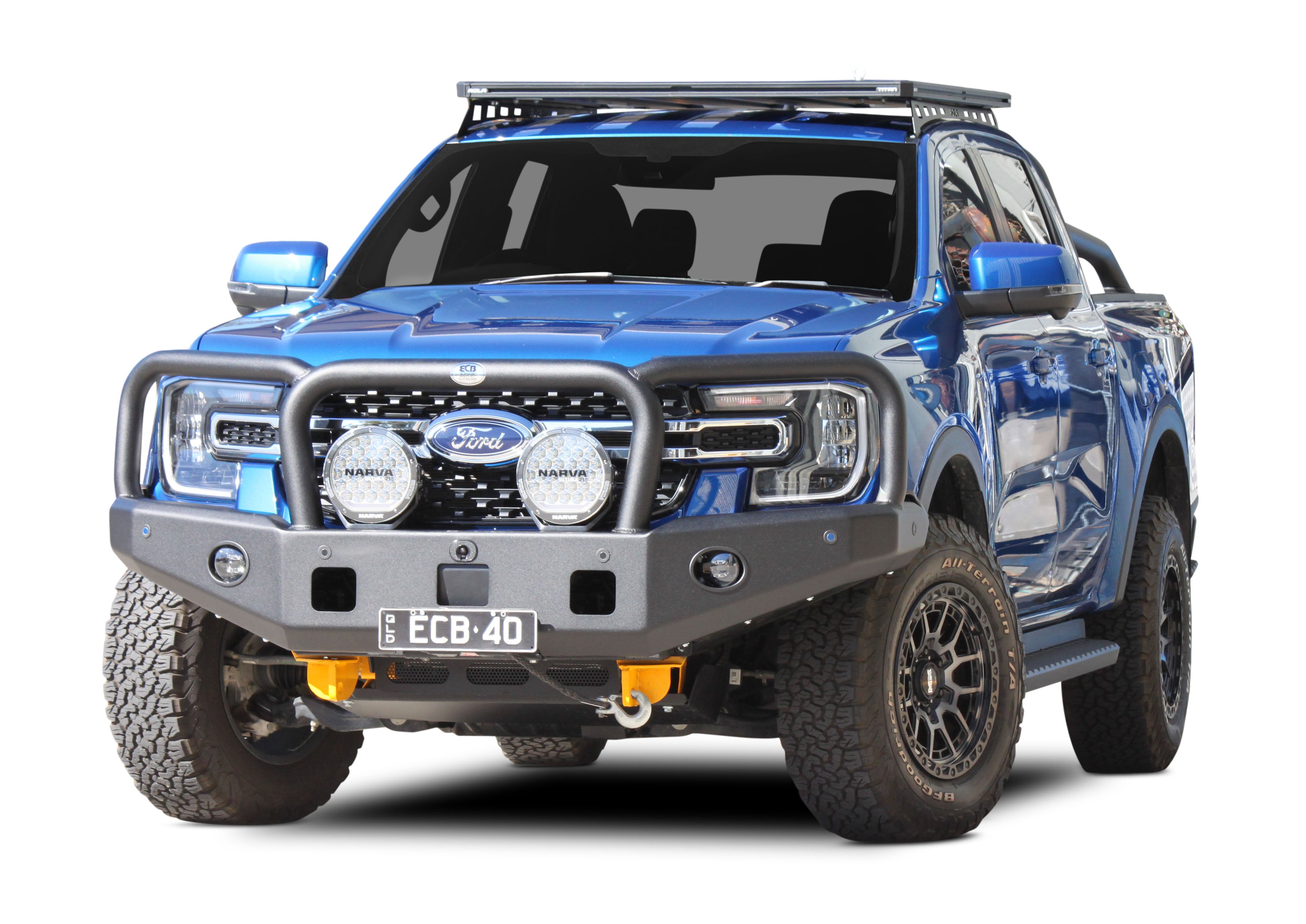 Ford Ranger Triple Hoop Winch Bar (05/22 To )