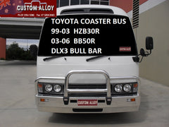 Toyota Coaster Deluxe 3 Bullbar (1996 To 2006)